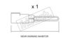 FORD 1535358 Warning Contact, brake pad wear